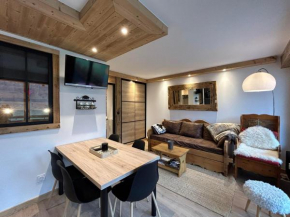 Charmant studio rénové à La Clusaz - 4 pers, terrasse, parking - FR-1-437-102